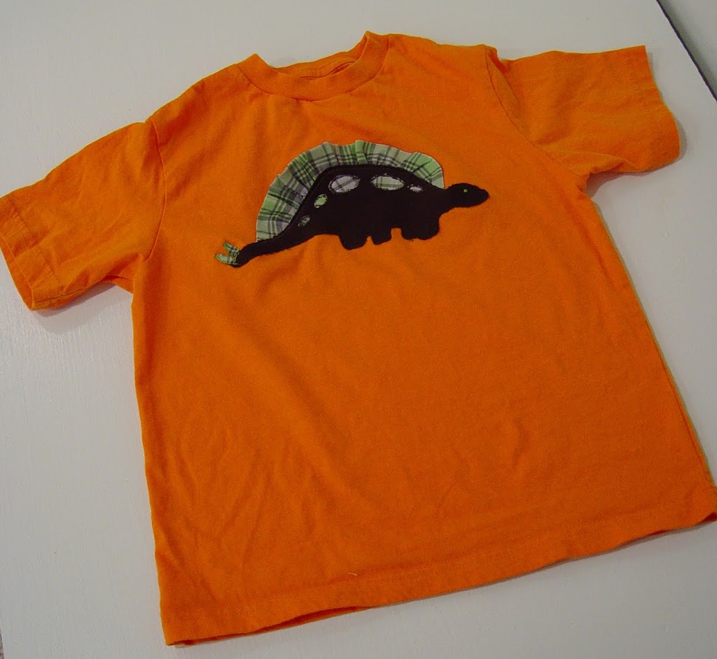 Dinosaur Ruffle Shirt