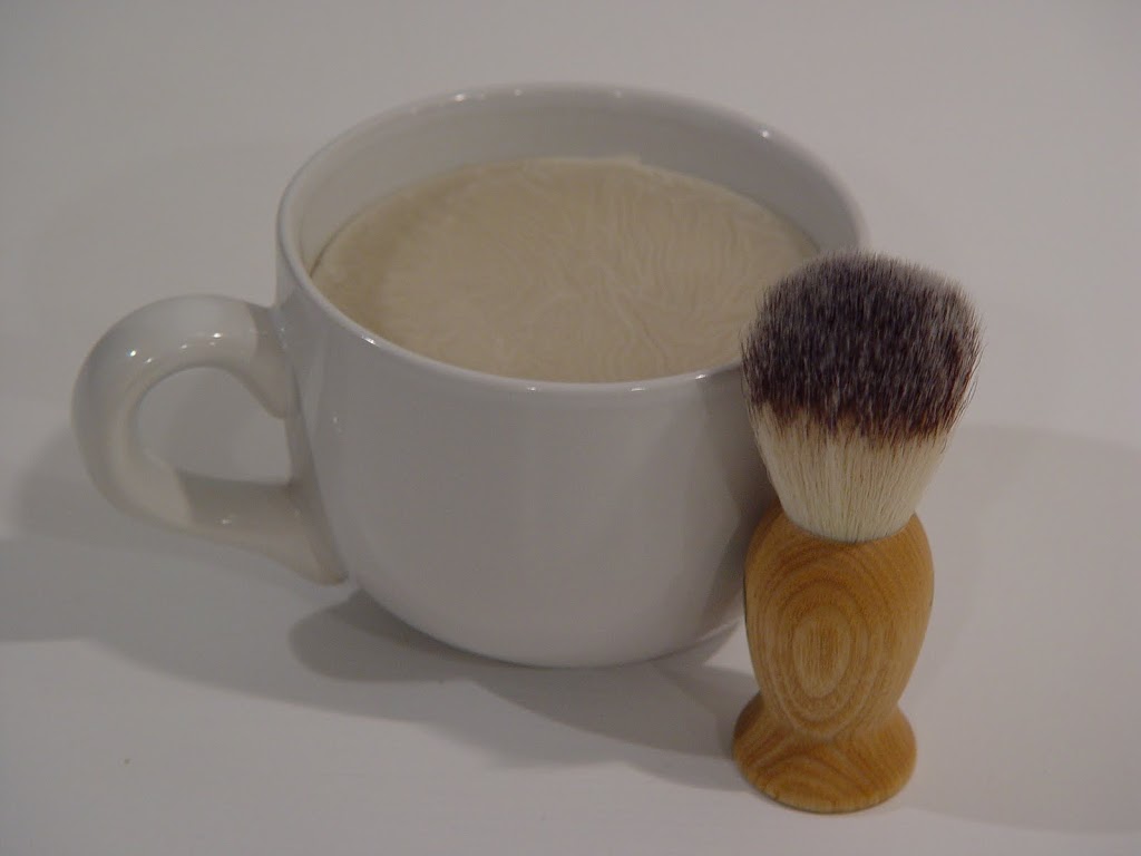 shaving soap mug