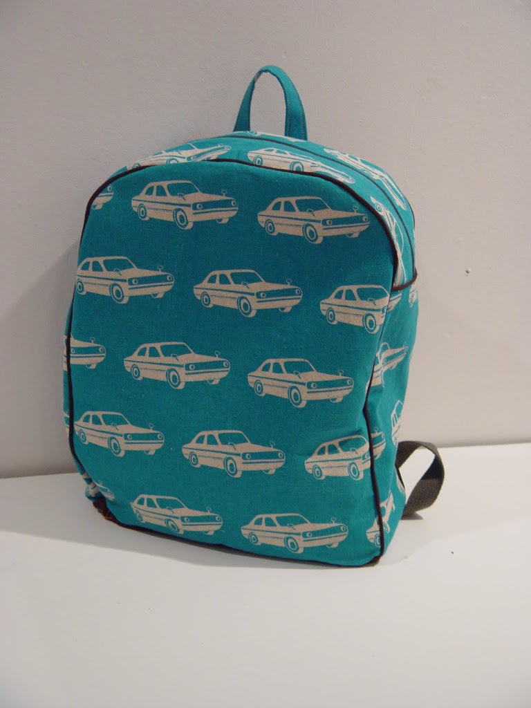 Echino - Cars in Turquoise
