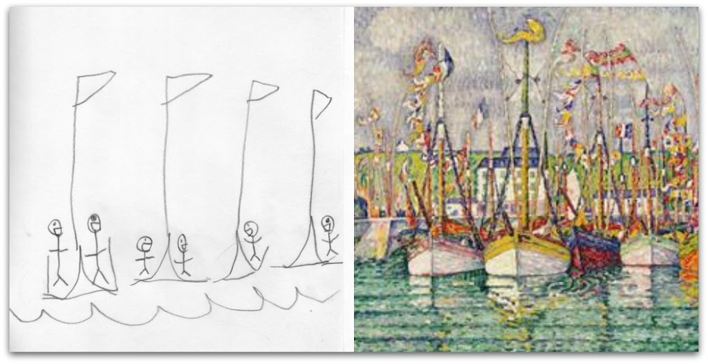 Tuna-Fleet-collaDrawing with van Goghge