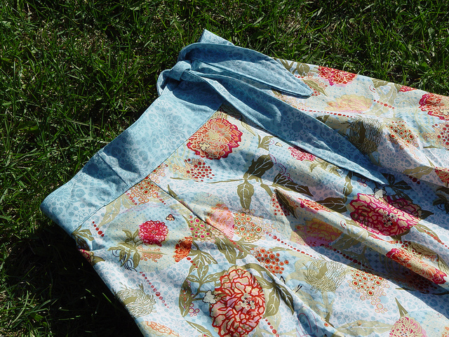 Yard-Sale Wrap Skirt