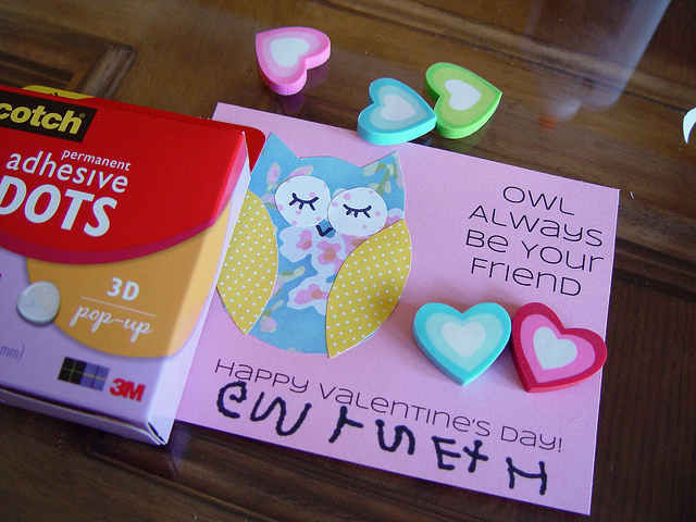 owl valentines