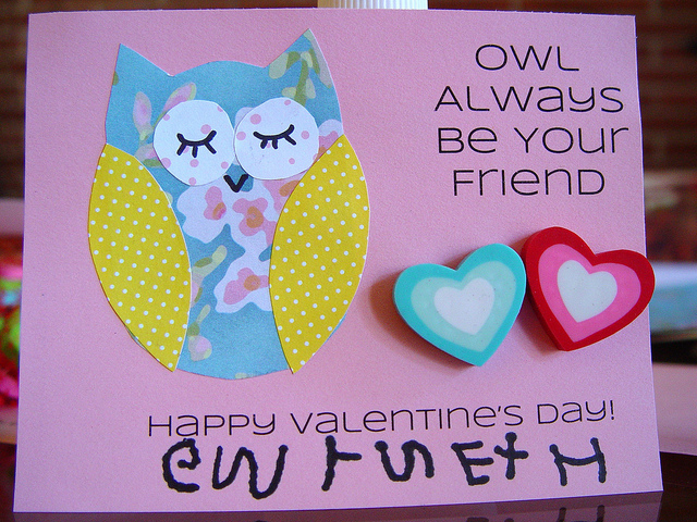 owl valentines