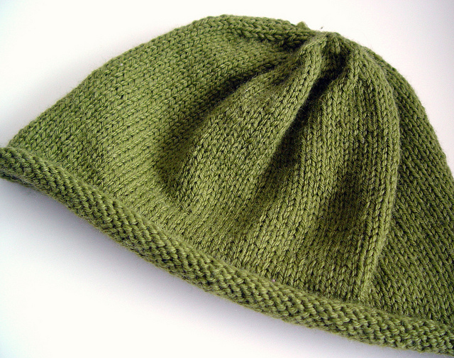 Knitted Green Hat