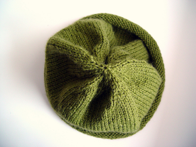 Knitted Green Hat