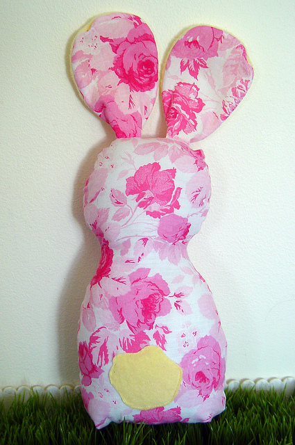 Vintage Rose Bunny