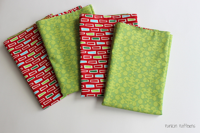 sew a straight line - simple napkins