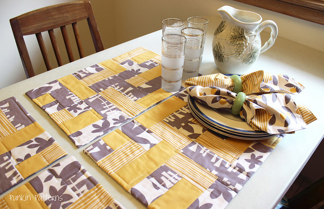 easy peasy placemats pattern