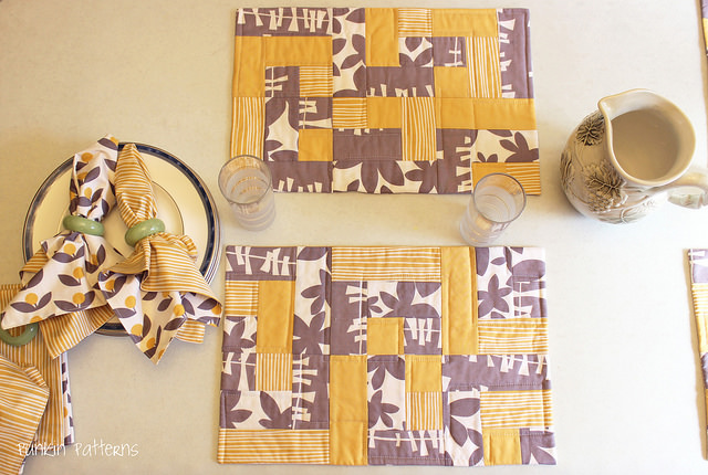 easy peasy placemats pattern