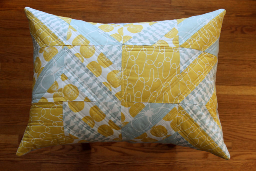 Geometric Modern Pillow